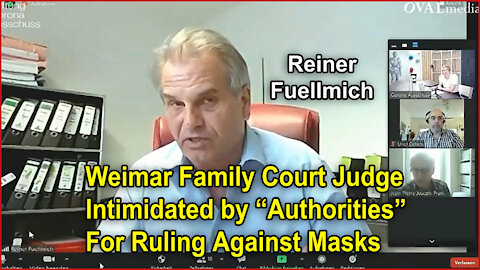 Family Court Judge Intimidated for Ruling Against Masks