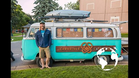 Man Lives and Sells Coffee out of his VW Bus