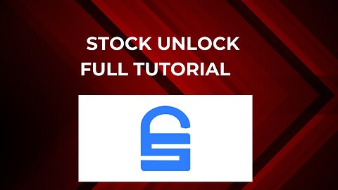 Stock unlock tutorial