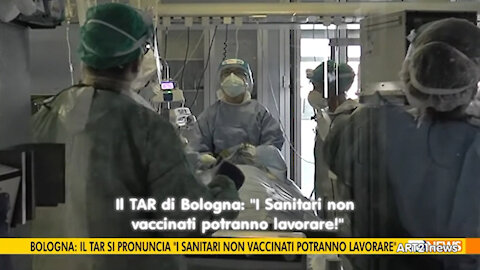 Il TAR di Bologna: "I Sanitari non vaccinati potranno lavorare!"