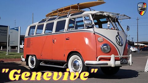 Meet Genevive the 21 Window Volkswagen Bus!