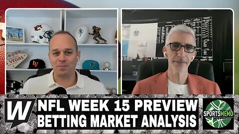 The Opening Line Report | NFL Week 15 Betting Market Analysis | December 12