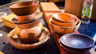 Making a LOAD of BOWLS | Turning Tuesday #22