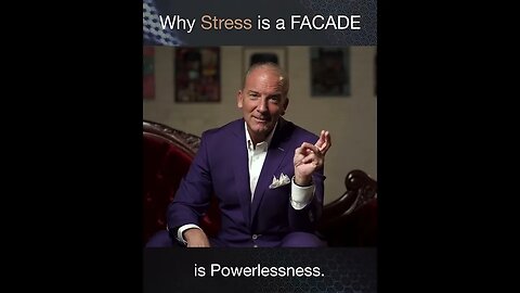 Why Your Stress Is A Facade For Fear