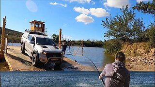 Crossing the Breede to fish an INSANE SPOT! Fishing Here for the first time! Exploring new water!