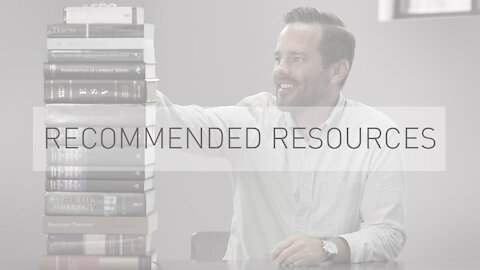 Recommended Resources | Catholic & Protestant Theology