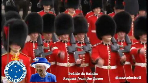 Pedido Rainha #Request from the #queen #Cruzeiro #hino #anthem #king #queenelizabeth #england #mg