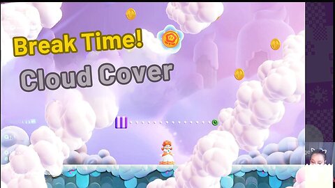 Super Mario Wonder: Break Time Cloud Cover