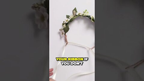 DIY Adjustable Ribbon Crown Perfect for Any Occasion