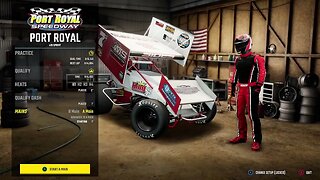 World of Outlaws: Dirt Racing - 410 Sprints: Port Royal Speedway Gameplay