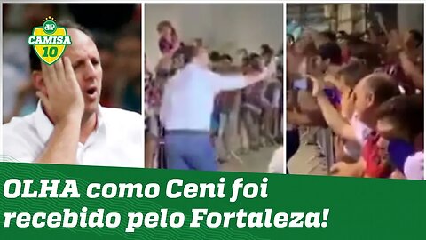 Cruzeiro? Já era! OLHA como Rogério Ceni foi recebido pela torcida na VOLTA ao Fortaleza!