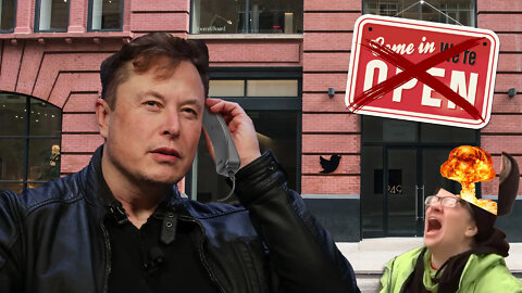 Ghost Town NYC – Elon Musk Calls Twitter To Explain How Actual Businesses Work Woke Tweeps Melt Down