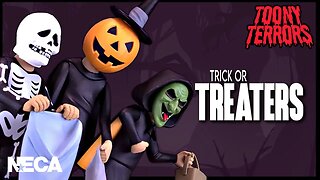 NECA Toony Terrors Halloween 3 Trick or Treaters @TheReviewSpot