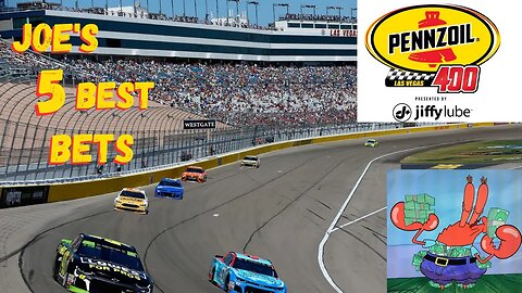 CHECK OUT The Top 5 Best Bets for the Pennzoil 400 at Las Vegas Motor Speedway | #nascar #betting