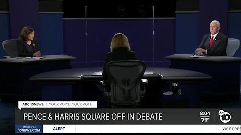 Pence & Harris square off in a debate