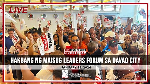 LIVE | Hakbang ng Maisug Leaders Forum sa Davao City