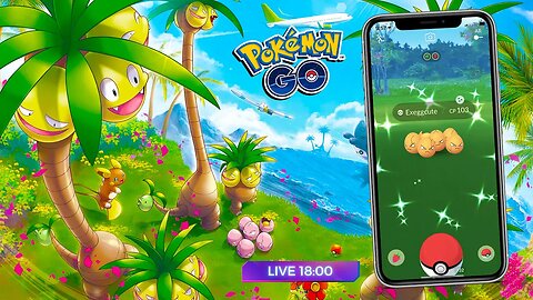 🕕 EXEGGCUTE E EXEGGUTOR SHINY AGORA! POKÉMON GO no Caminho da Alegria! Hora do Holofote!