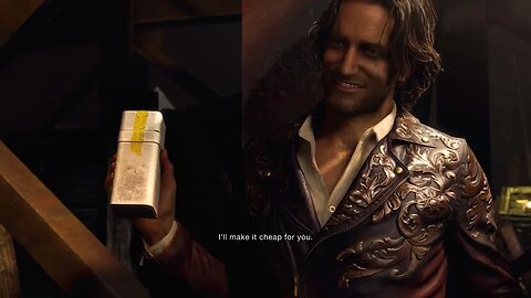 Luis gives Leon some medicine | Resident Evil 4 Remake