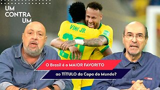 "Brasil? NÃO! Pra mim, a FAVORITA pra GANHAR a Copa do Mundo é a..." OLHA esse BAITA DEBATE!