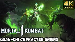 Quan Chi Character Ending | Mortal Kombat 1 4K Clips (Quan-Chi Tower Ending)