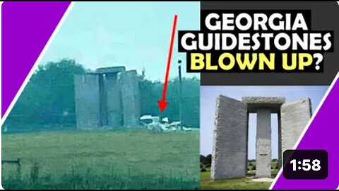 Georgia Guide Stones Demolished!