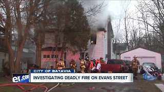 Man and dog dead following fire in Batavia Saturday morning