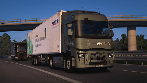 ETS2 Renault E-Tech T 450 | Hamburg to Rostock | Beef Delivery 20t