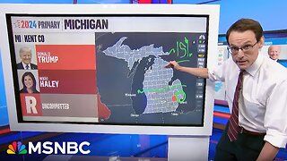 Kornacki Analyzes Initial Michigan Primary Results