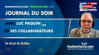 Le Journal du soir de Luc Paquin, le 9 mars 2023