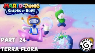 Mario + Rabbids Spark of Hope Gameplay - No Commentary Walkthrough Part 24 - Terra Flora