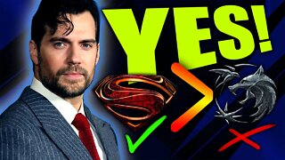 Yes. Henry Cavill LEFT The Witcher for Superman