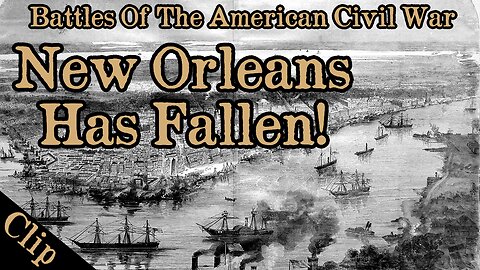 NEW ORLEANS WAS THE LARGEST CONFEDERATE CITY UNTIL THE UNION CAPTURED IT!