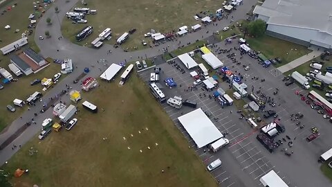50th annual BMW motorcycle rally Doswell Virginia, 2023 drone footage