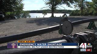 Cameron residents dealing with water shortage