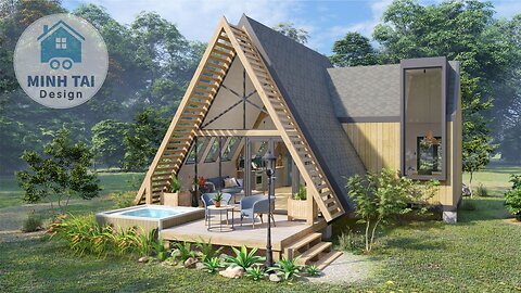 A-frame House - Small House Design Ideas - Minh Tai Design 34
