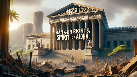 🌐Hawaii Supreme Court "Spirit of Aloha" goes against the 2nd Amendment - Texas - Hawaii - WHOS NEXT🌐