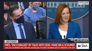 Psaki: Biden ‘Answers Questions Several Times a Week, As You Know’