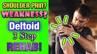 Shoulder Pain & Weakness With Exercises?! *3 Step Deltoid REHAB* | Dr Wil & Dr K