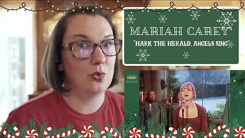 Mariah Carey | "Hark the Herald Angels Sing" (live from GMA 1991) [Reaction]