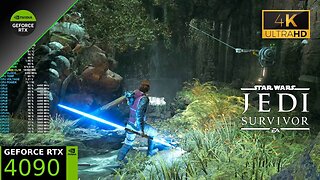 STAR WARS Jedi: Survivor | 4K DLSS 3 - Ray Tracing ON | RTX 4090 | Ryzen 7 5800X3D