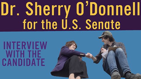 👩🏻‍⚕️ Dr. Sherry O'Donnell for United States Senate 🇺🇸 Interview at Michigan Capitol Building 🏛️