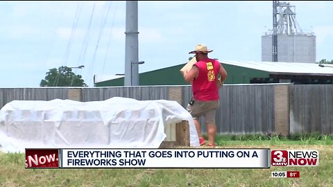 Ever wonder what exactly goes into putting on a professional firework show?