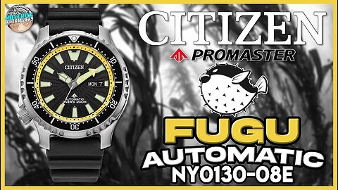 New Seaweed Textured Dial! | Citizen Promaster FUGU 200m Automatic NY0130-08E Unbox & Review