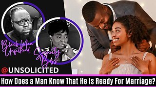 How Does a Man Know That He Is Ready For Marriage?