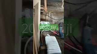 Pasang 2000 biji gun, Small size projects JKT2 #shorts #diy #viral