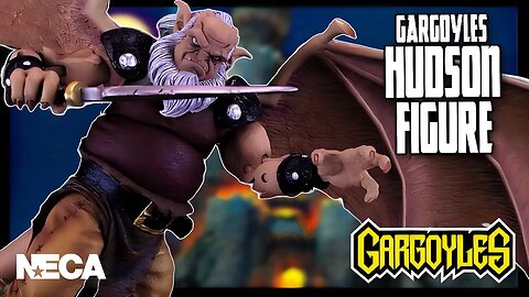 NECA Gargoyles Ultimates Hudson Figure @TheReviewSpot