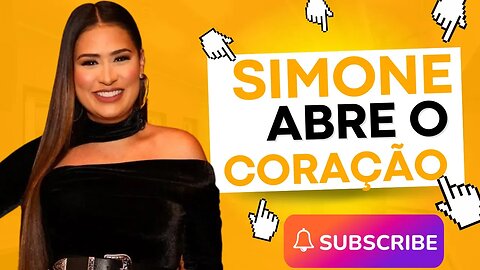 Simone Mendes, a cantora, falou sobre o fim da dupla com a irmã, Simaria, em entrevista...