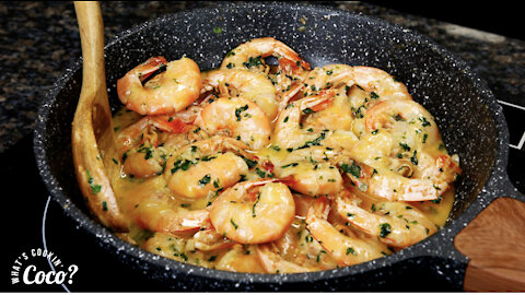 Garlic butter Tapatio Shrimp