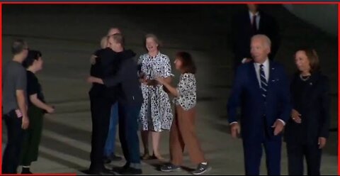 Biden and Putin greet prisoners released after largest prisoner swap between US and Russia