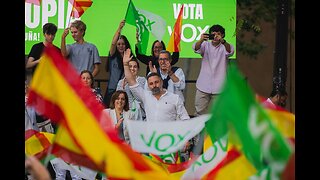 Cierre de campaña VOX con Abascal y Girauta, Garriga, Sergio, Alberto y Rafael en defensa propia